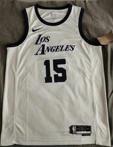 NBA 15 Revaves Lakers 22-23 city Maillot blanc